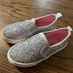 Sparkly size 9 girls shoe
